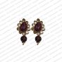 ECMPS34-Tear-Drop-Shape-Maroon-and-White-Color-Pachi-Studs