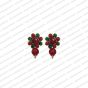 ECMPS5-Single-Layer-Round-Shape-Forest-Green-and-Red-Color-Pachi-Studs