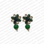 ECMPS8-Single-Layer-Round-Shape-Forest-Green-and-White-Color-Pachi-Studs