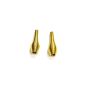 28mm x 8mm Gold Color Single Vase Metal Spring Spacers Pack of 10 Pieces For Making Beautiful Handmade Jewellery/For Making Beautiful Crafts