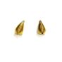 23mm x 10mm Gold Color Tear Drop Metal Spring Spacers Pack of 10 Pieces For Making Beautiful Handmade Jewellery/For Making Beautiful Crafts