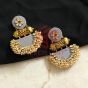 Sajna Earrings-Grey