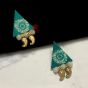 Fabric Earrings- Kolhapuri Edition Design 24