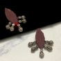Fabric Earrings- Kolhapuri Edition Design 33
