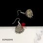 German Silver Cone Shape Designer Jhumka Earring Design 45