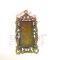 Long Rectangle Cabochon Pendent Bezel -Design-15