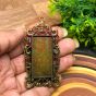 Long Rectangle Cabochon Pendent Bezel -Design-15