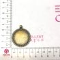 Round Cabochon Vintage Pendent Bezel Design-39