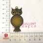 Owl Cabochon Vintage Pendent Bezel Design-41