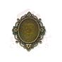 Oval Cabochon Vintage Pendent Bezel Design-42