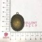 Oval Cabochon Vintage Pendent Bezel-Design-49