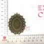 Oval Cabochon Vintage Pendent Bezel-Design-51