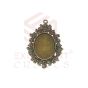 Oval Cabochon Vintage Pendent Bezel-Design-52