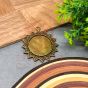 Round Cabochon Pendent Bezel Design-8
