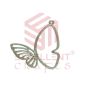 4mm Dia Round Shape Leaf Green Color Flatback Pearl Kundan Stone 
