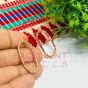 8mm Dia Cone Shape Gold Antique Finish Metal Head Cap Design 1