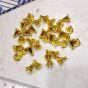 Cone/Bell Shape CCB Bead Cap - Gold -Pack of 100Pcs