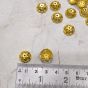 Dome Shape CCB Bead Cap - Gold -Pack of 100Pcs