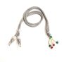 Excellentcrafts 6 Pieces Metal Brass Pearl Silver Necklace Back Rope Dori for Silk Thread, Terracotta & Quilling Jewelry (Pack 6Pcs)