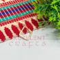 6mm x 6mm Triangle Shape White Color Flat back Crystal Kundan Stone 