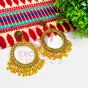 Star Shape Metal Antique Finish Gold Color Stud Design 1