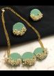 Double Peacock Metal Antique Finish Gold Color Stud Design 2