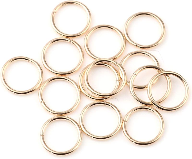 16mm Open Jump Rings -Gold (50Pcs)