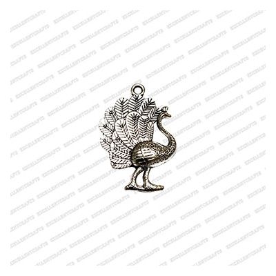 ECMANTPEN7-Peacock-Shape-Metal-Antique-Finish-Silver-Color-Pendant-Design-3