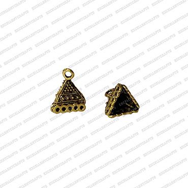 Miharu Hanging Pyramid Earrings  Okhaistore